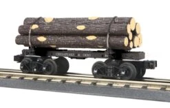 MTH 30-76722 O Chesapeake And Ohio Flat Car (19th Century) With Log Load #168