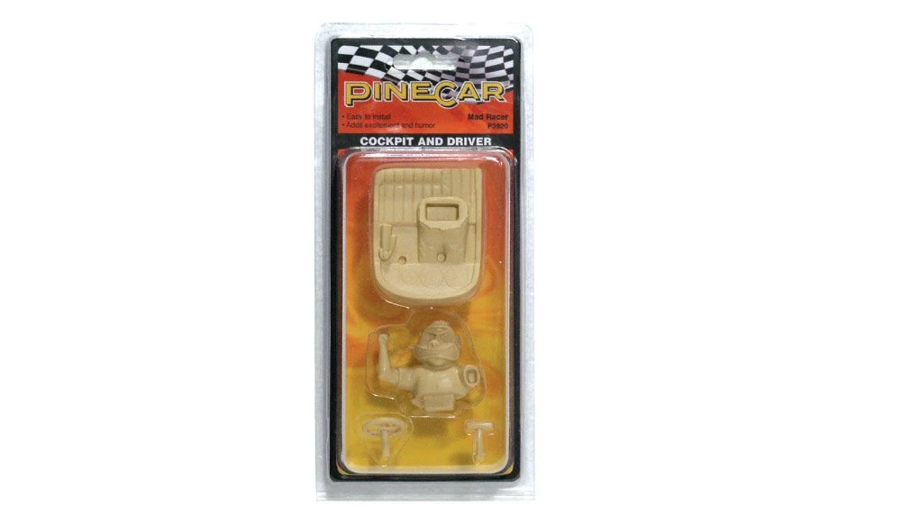 Pinecar 3920 MAD RACER COCKPIT & DRIVER 1 Pinecar 3920 MAD RACER COCKPIT & DRIVER