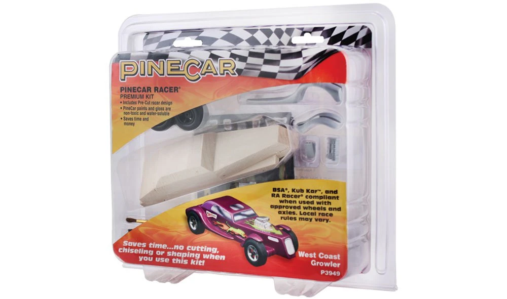 Pinecar 3949 West Coast Growler Premium Car KIt 1 Pinecar 3949 West Coast Growler Premium Car KIt