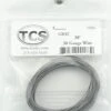 Train Control Systems 1086 20' Of 30 Gauge Wire, Gray