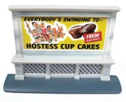 Classic Metal Works 20234 HO Mini Details Hostess Cup Cakes Outdoor Billboard
