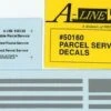 Proto Power 50160 HO 28' Parcel Service Trailer Decals