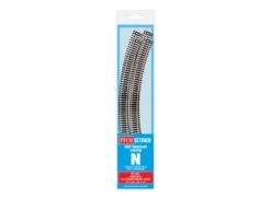 Peco ST-3017 N Code 80 3rd Radius Double Curve Tracks (Pack Of 4)