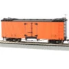 Bachmann 27497 On30 Data Only Orange With Black Roof And Ends Reefer