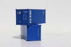 JTC Model Trains 205303 N Jay Container Services 20' Std. Containers W/Magnetic
