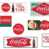Classic Metal Works 20244 HO Mini Details Coca-Cola 1950's-1960's Building Signs