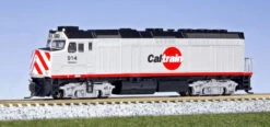 Kato 176-9004-DCC N Caltrain EMD F40PH Diesel Locomotive With DCC #914
