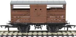 Hornby R6840A OO British Railways Dia. 1530 Cattle Wagon - Era 4 #552345