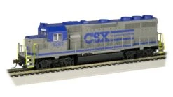 Bachmann 66307 HO CSX EMD GP40 Diesel Locomotive #6382