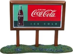 Classic Metal Works 20240 HO Mini Details Coca-Cola 1960's Country Billboard