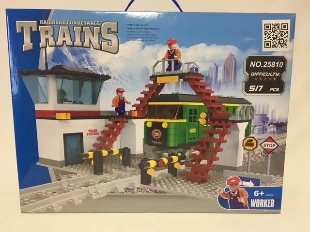 Railway Conveyance Trains 25810 Locomotive With Switch Tower 517 Pieces Puzzle 1 Railway Conveyance Trains 25810 Locomotive With Switch Tower 517 Pieces Puzzle