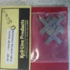 Keil-Line Products 48425 O Grade Crossing Crossbuck Castings (4)