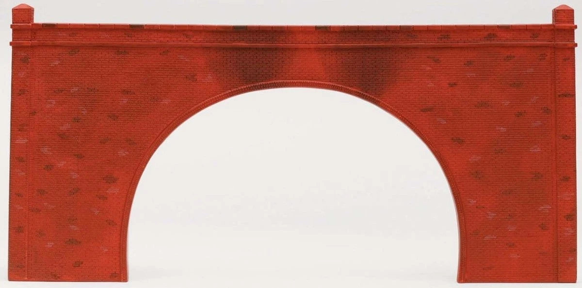 Hornby R8512 OO Scale Double Brick Tunnel Portals 1 Hornby R8512 OO Scale Double Brick Tunnel Portals