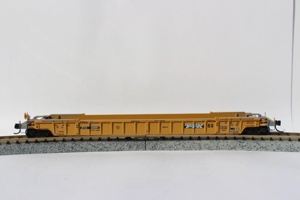 JTC Model Trains 772030 N TTX NSC 17-Post 53' Well Car #650681 1 JTC Model Trains 772030 N TTX NSC 17-Post 53' Well Car #650681