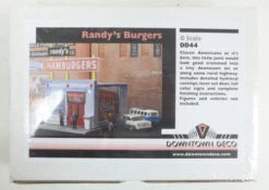 Downtown Deco DD44 O Scale Randy's Burgers Kit