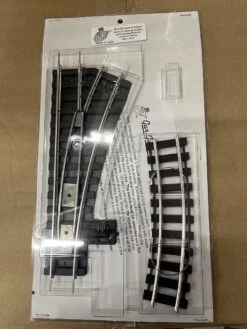 Gargraves 403 S 42" Diameter Tinplate Right Hand Manual Switch Turnout