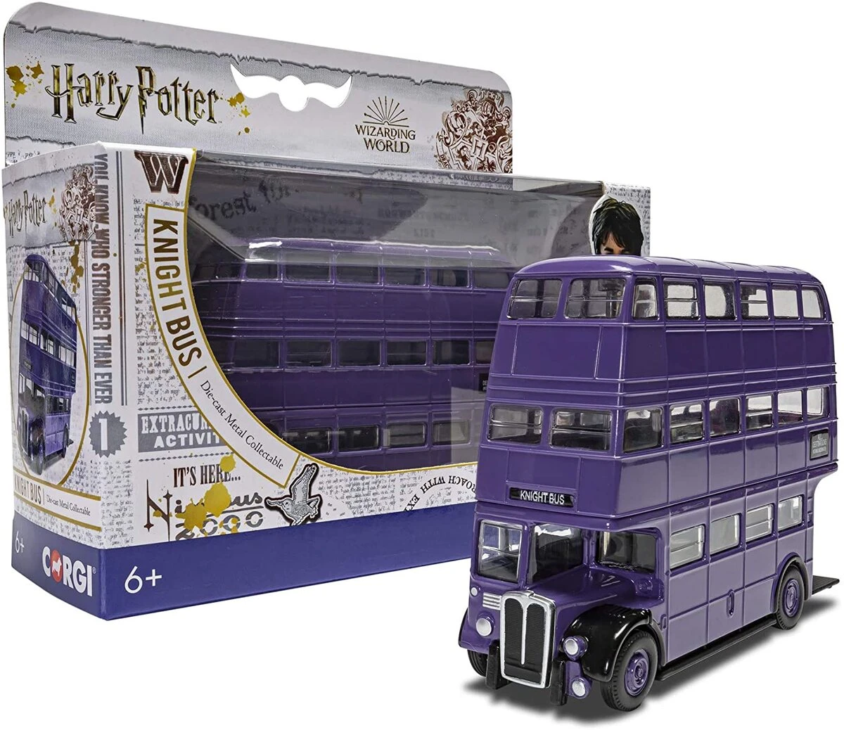 Corgi CC99726 1:76 Harry Potter Triple Decker Knight Bus 1 Corgi CC99726 1:76 Harry Potter Triple Decker Knight Bus
