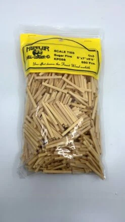 Kappler KP056 On3 Sugar Pine Scale Ties 5" X 7" X 6'6" (Pack Of 850)