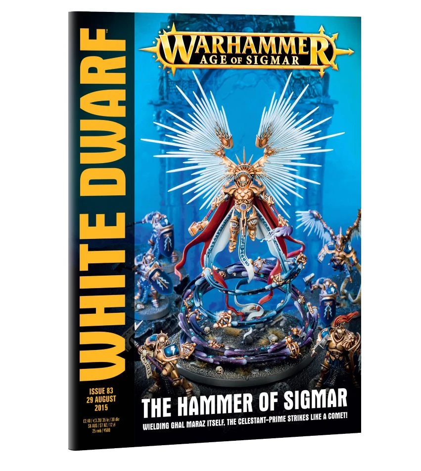 Games Workshop 83 White Dwarf Magazine Issue 83, August 29th, 2015 1 Games Workshop 83 White Dwarf Magazine Issue 83, August 29th, 2015