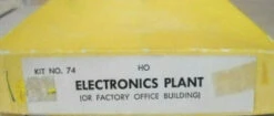 California Model Co 74 HO Electronisc Plant Kit
