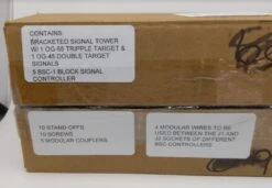 Custom Signals O Scale Bracketed Signal Tower Tripple Target & Double Target -Exquisite Train Model Shop P12564312 066BECD4