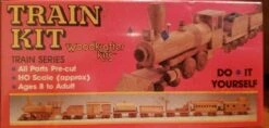 Wood Krafters 156 Wooden HO Scale Passenger Car Kit