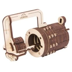 UGears 12053 Combination Lock 3D Wooden Model Kit