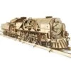 UGears 12087 V-Express Steam Train With Tender 3D Wooden Model Kit