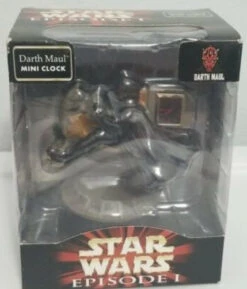 Nelsonic SW1034 Mini Clock Darth Maul Star Wars Episode I