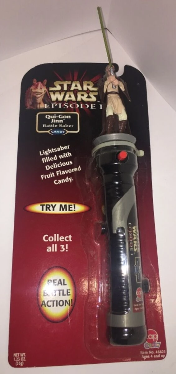 Hasbro 46823 Quinn-Gon Jinn Battle Lightsaber W/Candy 1 Hasbro 46823 Quinn-Gon Jinn Battle Lightsaber W/Candy
