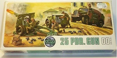 Airfix Products 02313-9 OO 25 PDR. Gun Model Kit 1 Airfix Products 02313-9 OO 25 PDR. Gun Model Kit