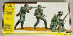 Heller 114 1/35 1939-1945 Group Of Combat Infantry Appui-Feu