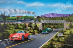 Robert West 441 Southern 'Sweet Memories' Railroad Art Print - S&N