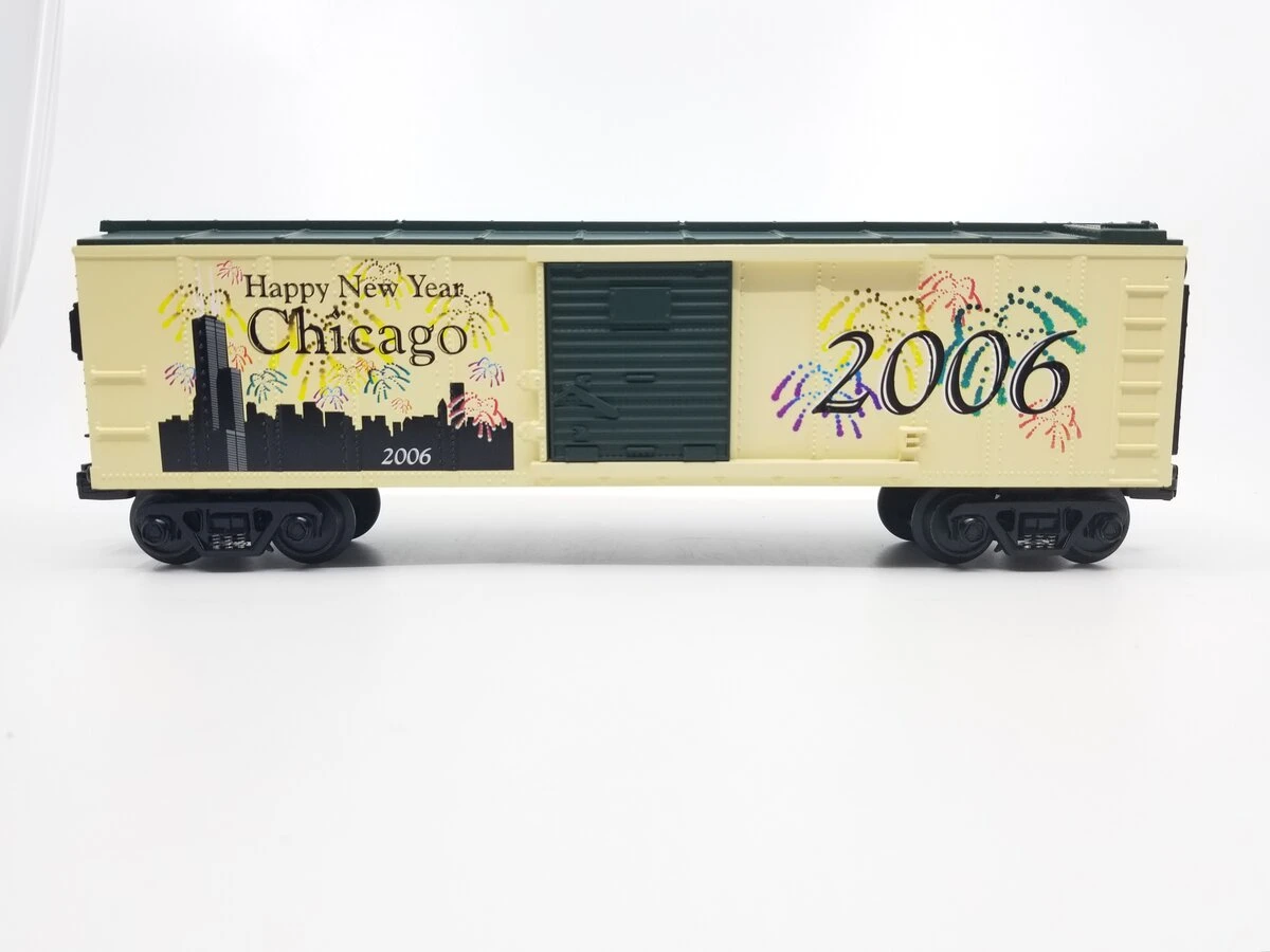 MTH 30-74258 O Gauge Chicago New Years 2006 Box Car 2 MTH 30-74258 O Gauge Chicago New Years 2006 Box Car - Image 2