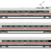 Marklin 43724 HO German Railroad Inc. ICE 4 Add-On Car (Set Of 3)