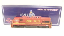Atlas 20031003 Lehigh Valley U23B Powered 3-Rail Diesel Locomotive W/TMCC #505