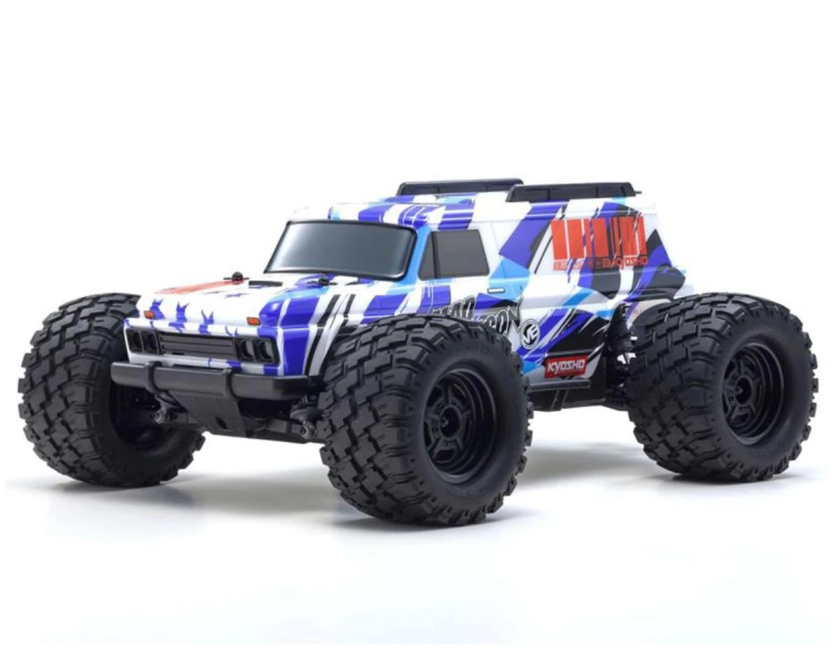 Kyosho 34701T2 Blue Mad Wagon VE 1:10 ReadySet Electric 4WD Truck 1 Kyosho 34701T2 Blue Mad Wagon VE 1:10 ReadySet Electric 4WD Truck