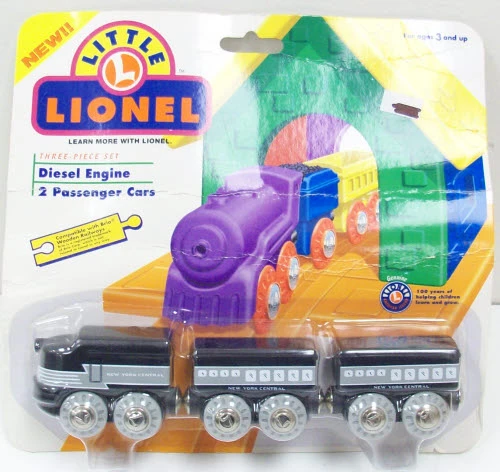 Lionel 7-71005 Little Lionel NYC Diesel&2Pass.Cars (3) 1 Lionel 7-71005 Little Lionel NYC Diesel&2Pass.Cars (3)