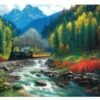 Train Enthusiast Vendors 53009 20 X 27" Durango And Silverton 1000 Piece Puzzle