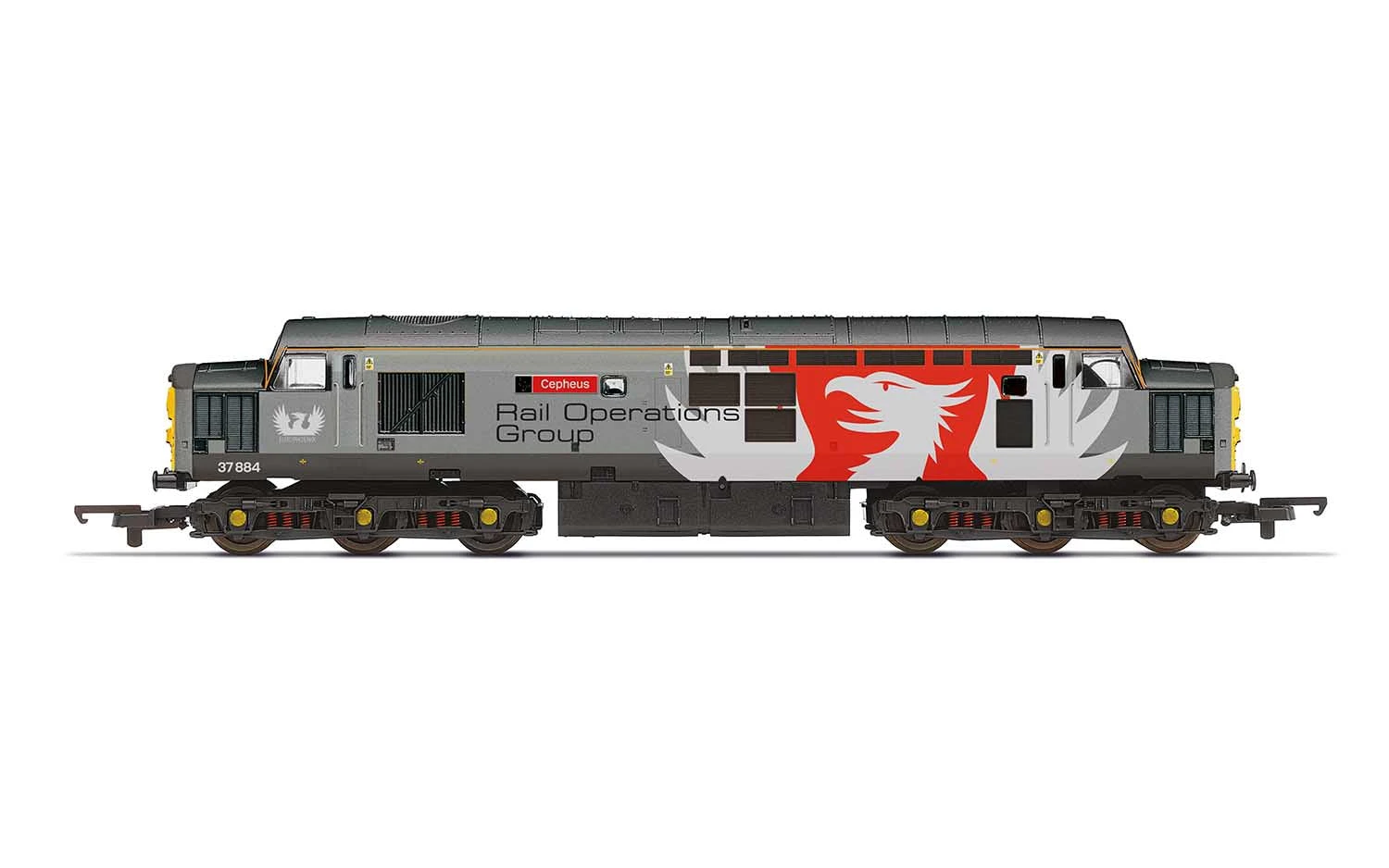 Hornby R30047 OO ROG RailRoad Plus Class 37 Co-Co Diesel Locomotive #37884 1 Hornby R30047 OO ROG RailRoad Plus Class 37 Co-Co Diesel Locomotive #37884