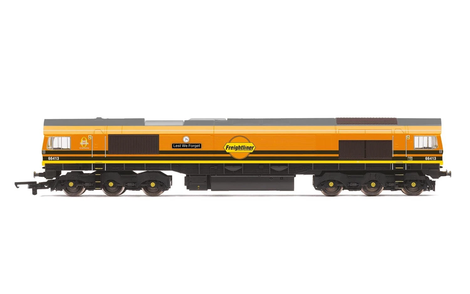 Hornby R3786 OO G&W Freightliner Co-Co Class 66 Diesel Locomotive #66413 1 Hornby R3786 OO G&W Freightliner Co-Co Class 66 Diesel Locomotive #66413