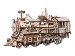 Robotime LK701 ROKR Mechanical Gears Locomotive 3D Wooden Puzzle