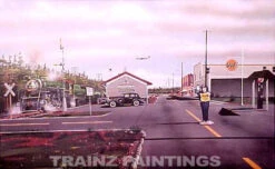 Robert West 401 Southern A Sentimental Journey' Railroad Art Print - AP