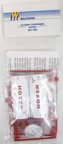 Walthers 933-1963 Hoyer 20' Tank Container Kit